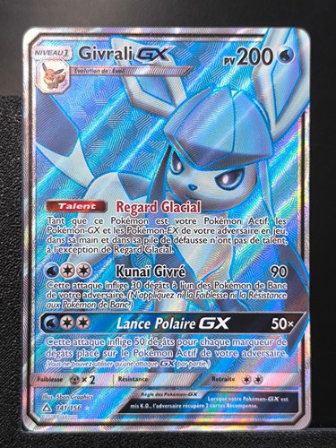 Carte pokémon givrali - carte, gx