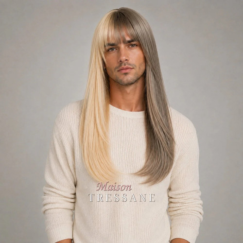 Perruque homme blond - perruque,