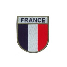 Ecusson france bleu blanc - ecusson,