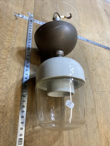 Ancienne lampe d atelier - 9,