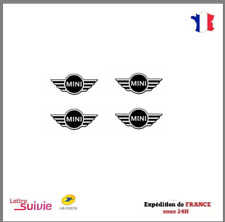 4 Logo Stickers Clé Clefs MINI COOPER 21 mm Emblème Autocollant Voiture