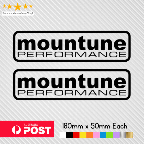 Mountune vinyl sticker - mountune,