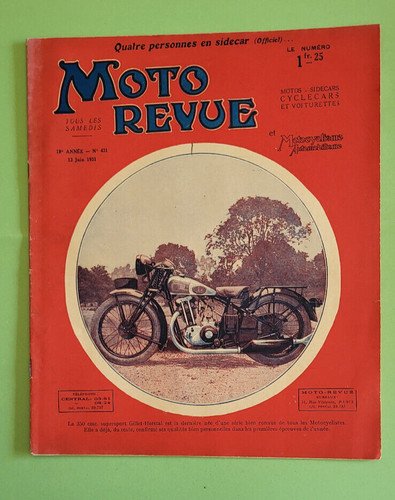 Moto revue 431 1931 - ;, 06-1931