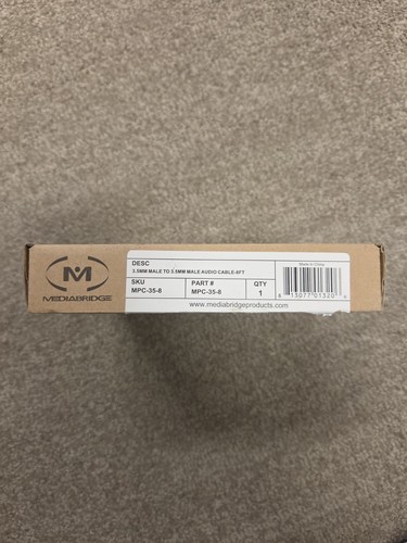 Mediabridge mpc 3 - mpc-35-8, 3.5mm