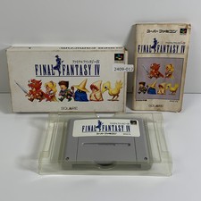SNES Final Fantasy IV 4 Boîte