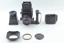 [N MINT] Mamiya RB67 Pro Film Camera Sekor NB 65mm Lens 120Back Loupe Grip JAPAN