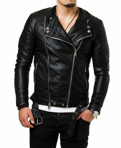 Blouson souple homme cuir