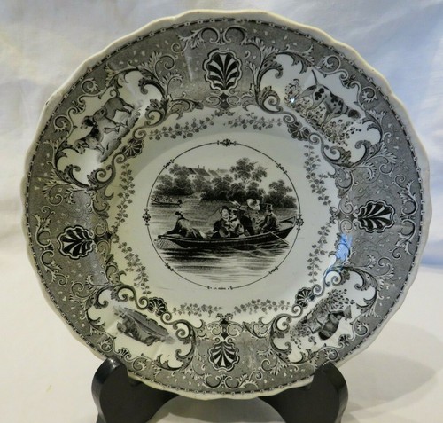 Assiette creil montereau - assiette,