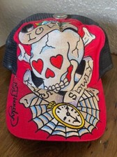 Ed Hardy Embroidered Cap EUC