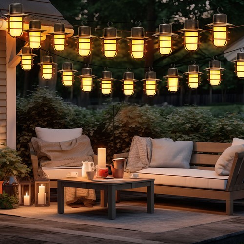Lampe solaire guirlande - lampe,