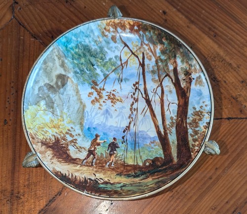 Petit plat faience creil - faience,