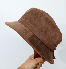 Chapeau, bob imperméable en alcantara