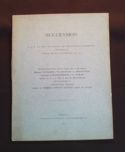 Succession r le - de, duc