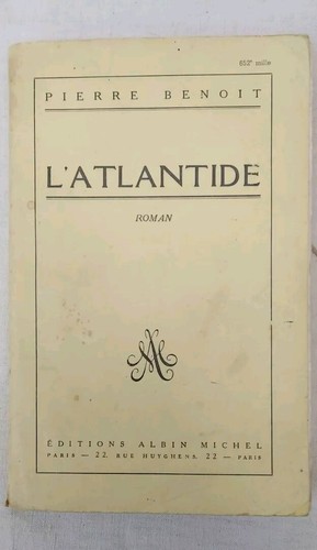Pierre benoit atlantide - benoit:, l'atlantide