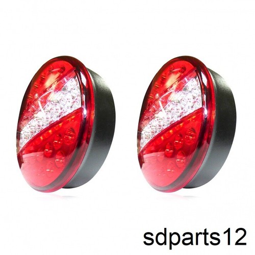 Feux arriere type hamburger - 2x,