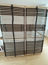 2 x LONSET Sommiers à Lattes