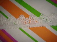 GALON DENTELLE MACRAME BLANC