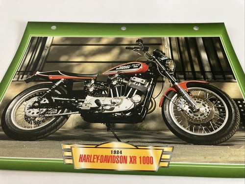 Harley davidson xr1000 - xr1000, 1984
