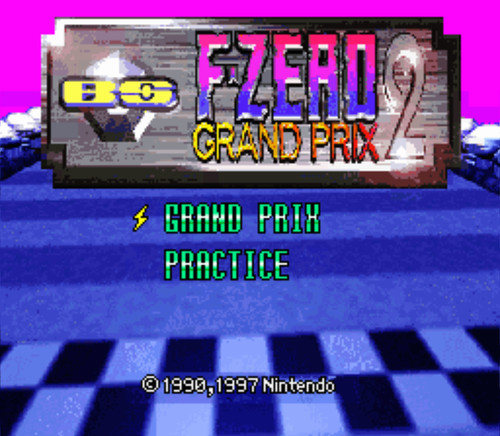 Zero grand prix - bs, 2