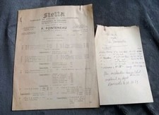 Feuille Tarif Velo Stella 