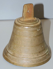 -ANCIENNE CLOCHE en BRONZE