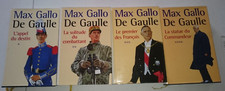 lot 4 tomes De Gaulle  de Max
