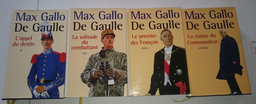 Lot tomes gaulle de max - ,