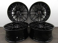 4 jantes neuves 18'' style PACK SPORT NOIR BLACK POLISH pour bmw