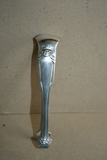 Pince à sucre art-déco en métal argenté