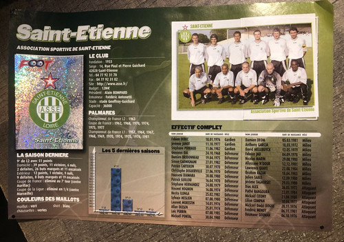 Page album panini - 1/2,