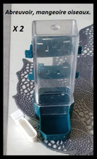 2 abreuvoirs pour cage oiseaux