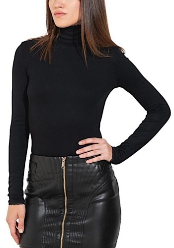 Pull femme col roulé - pull, manches