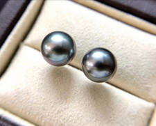 PAIR 9MM NATURAL SEA TAHITIAN