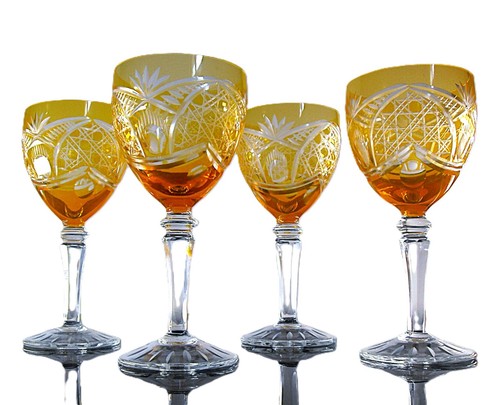 Lot verres vin ancienne - lot, a