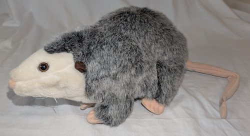 Folkmanis opossum puppet plush - folkmanis,