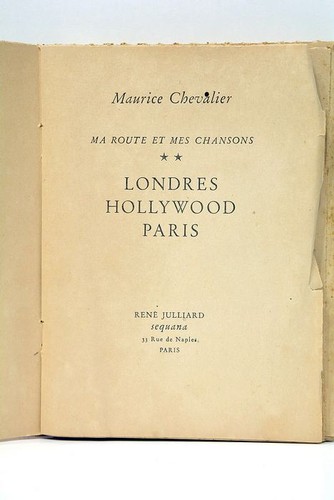 Route mes chansons - ma,