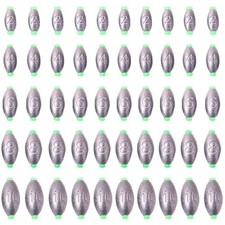 50 Pièces Plomb De Pêche Fun Fishing - Poids Drop Shot 2g/4g/6g/8g/10g - Ouve...