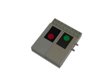 Lego® train 12V chemin de fer voie ferrée VIEUX signal électrique !! JAUNI !!