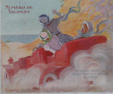 Leonetto CAPPIELLO 1908  FEMINA #181 Art Nouveau Jugendstil no Mucha