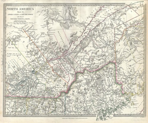 1832 map of - 1832, lower
