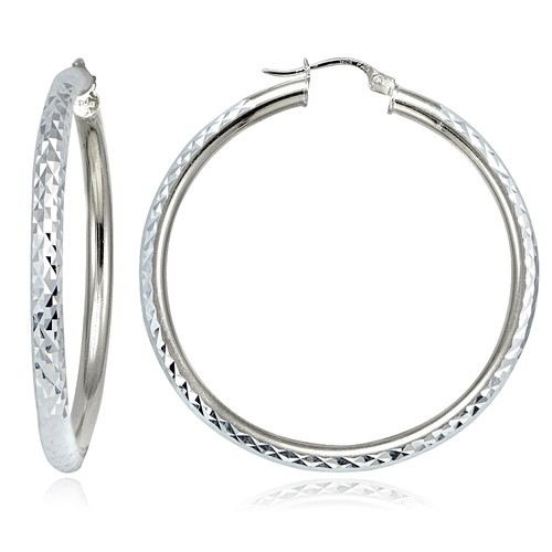 Boucles oreilles rondes en - boucles, d'oreilles