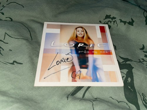 Dedicace autograph lorie - cd,