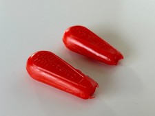 NOS Couvre-Manettes CAMPAGNOLO 60s-80s Shifter Covers (Red) (Pair) (Rubber)