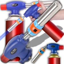 Chalumeau de Cuisine Briquet Chalumeau Rechargeable avec Verrouillage de Sécu...