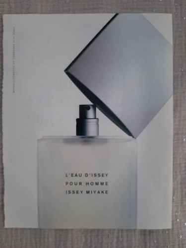 Publicité papier parfum - publicité,
