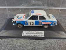 Miniature 1/43 Ford escort MK1 Sainpy Cévennes 1975