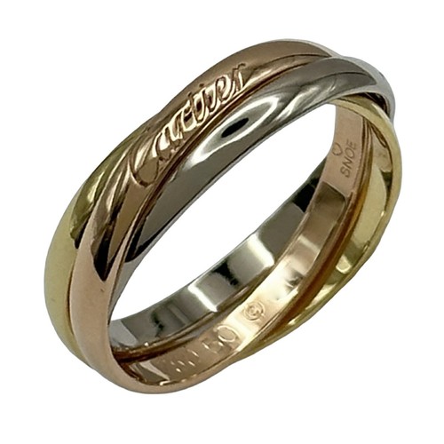 Bague cartier trinity - cartier, or