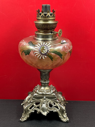 Lampe pétrole ancienne - pétrole,