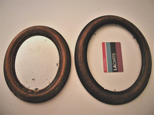 Antique French Napoleon III Oval Framed Mirror + Painting Frame + Original Glass