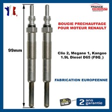 Bougie Préchauffage prévu